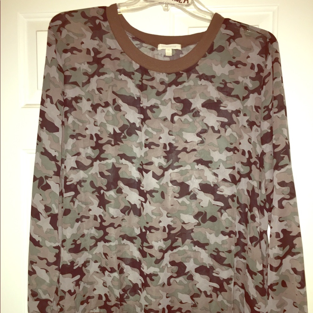 Long sleeve blouse